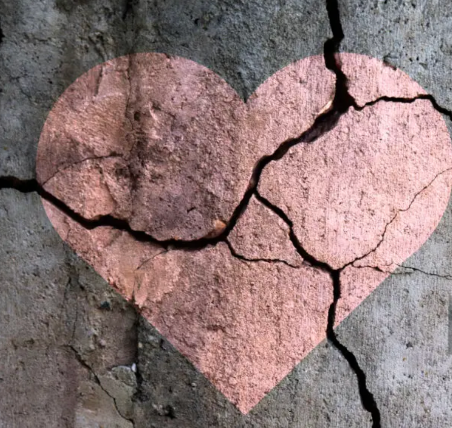 grief of a broken heart